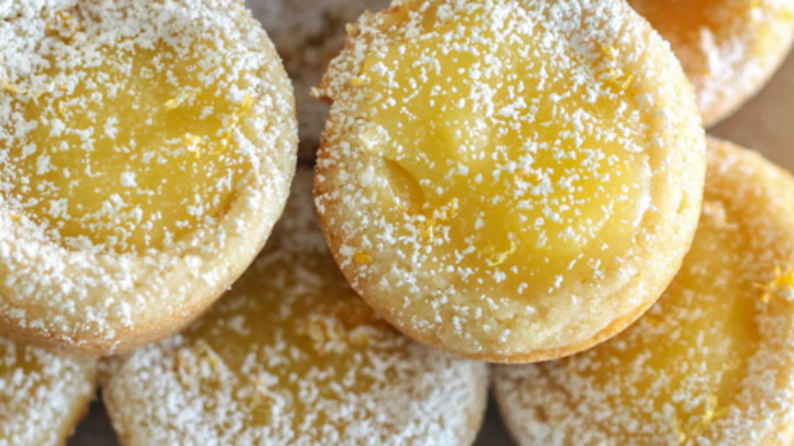 Lemon Bar Cookie Cups Recipe