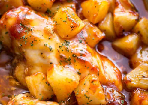 Juicy Pineapple Barbecue Chicken Recipe