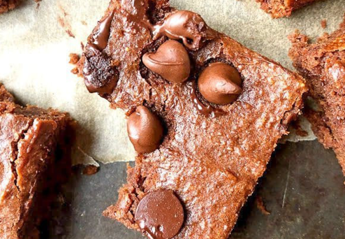 Easy Quick Chickpea Brownies