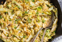 15 minutes Sauteed Cabbage