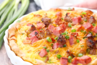 Easy Meat Lovers Quiche Recipe