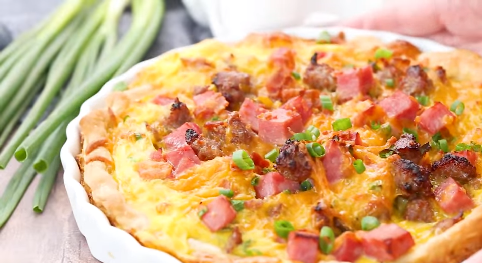 Easy Meat Lovers Quiche Recipe