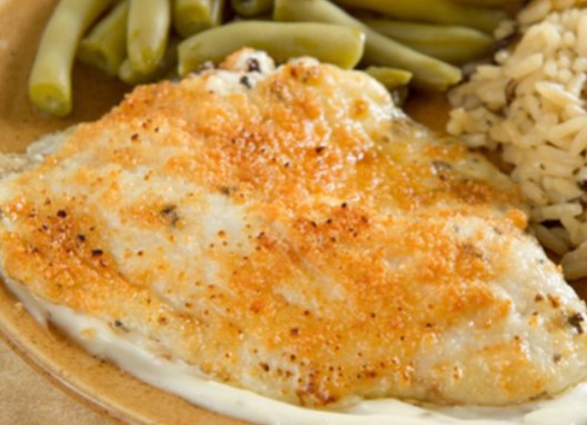 Easy Broiled Tilapia Parmesan