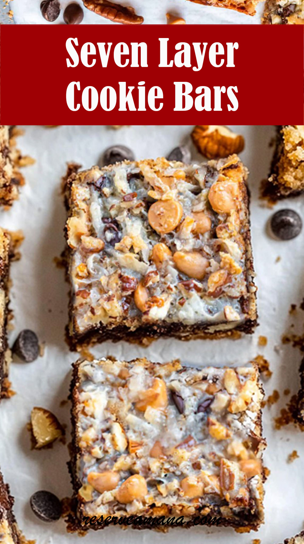 Seven Layer Cookie Bars Recipe