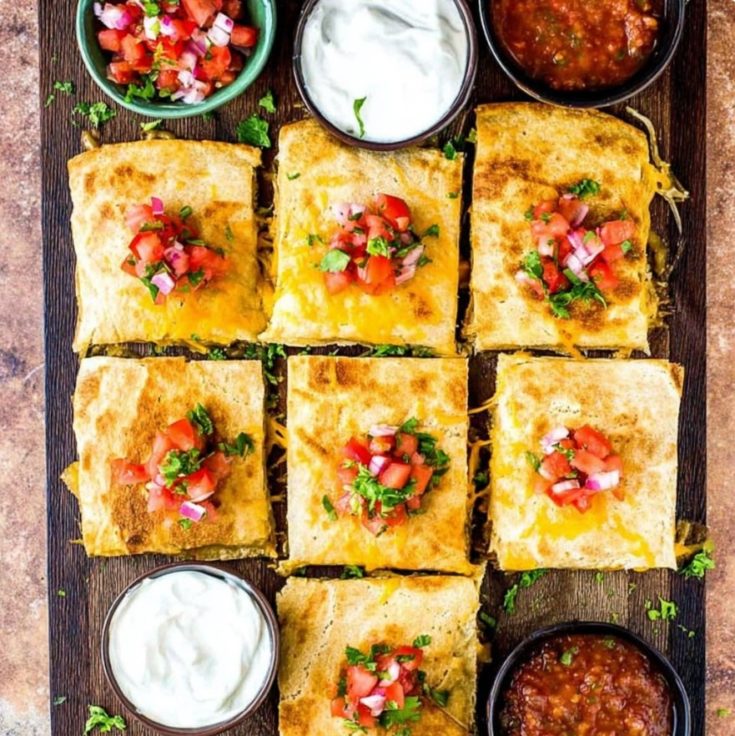 Sheet Pan Quesadilla