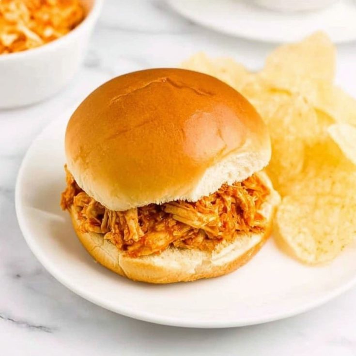 Shredded Buffalo Chicken Sandwich