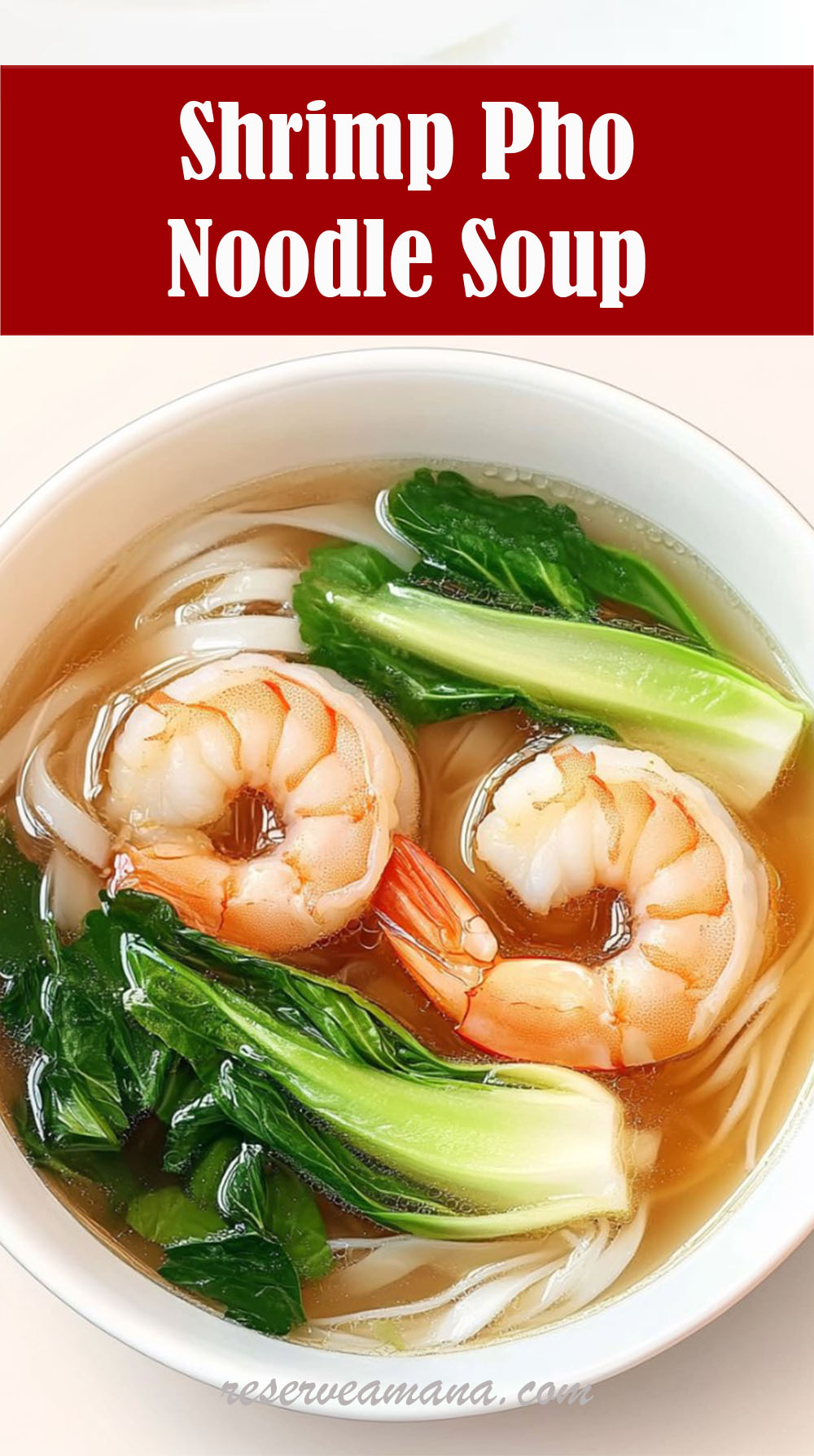 Shrimp Pho Noodle Soup