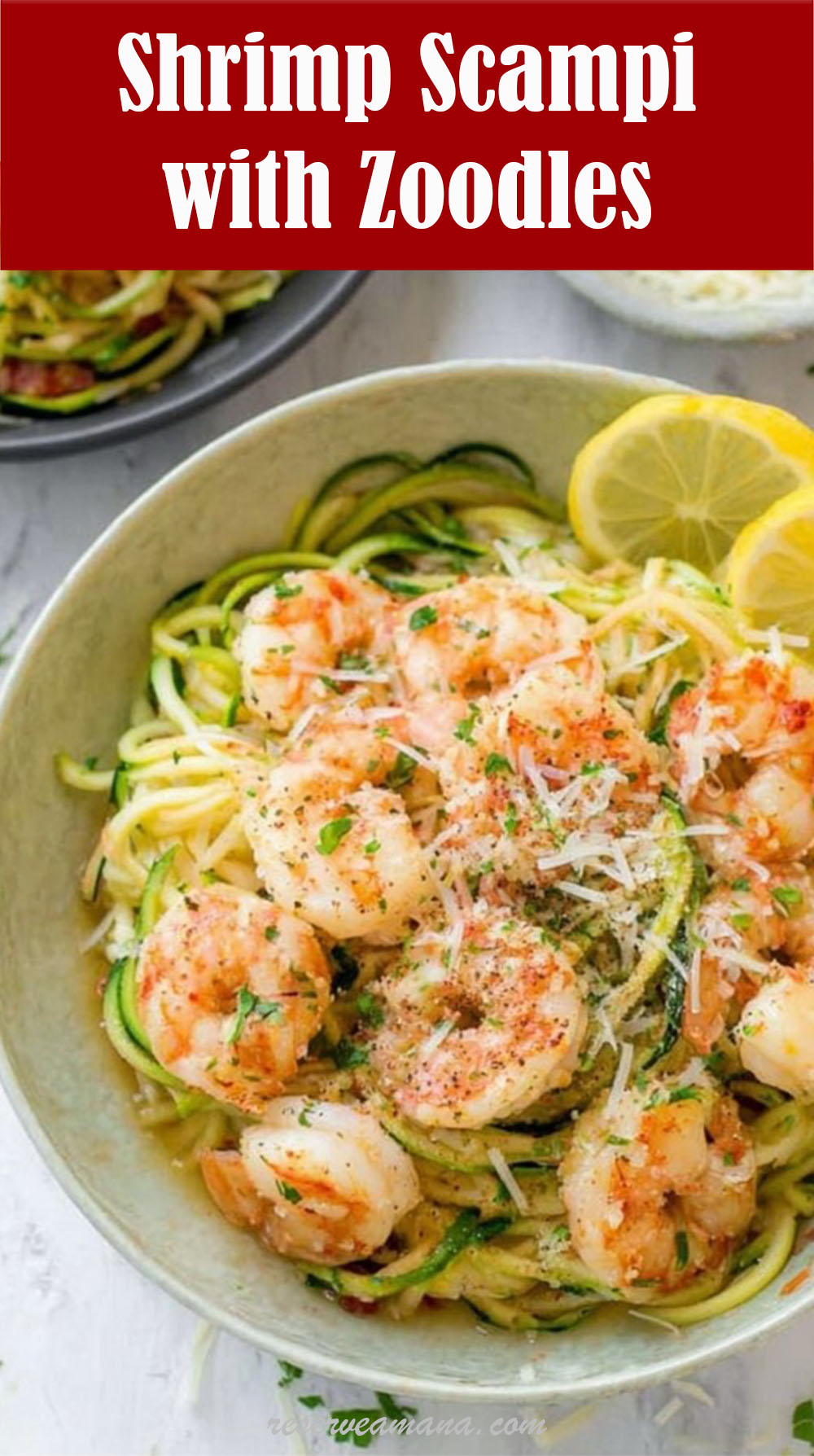 Shrimp Scampi with Zoodles