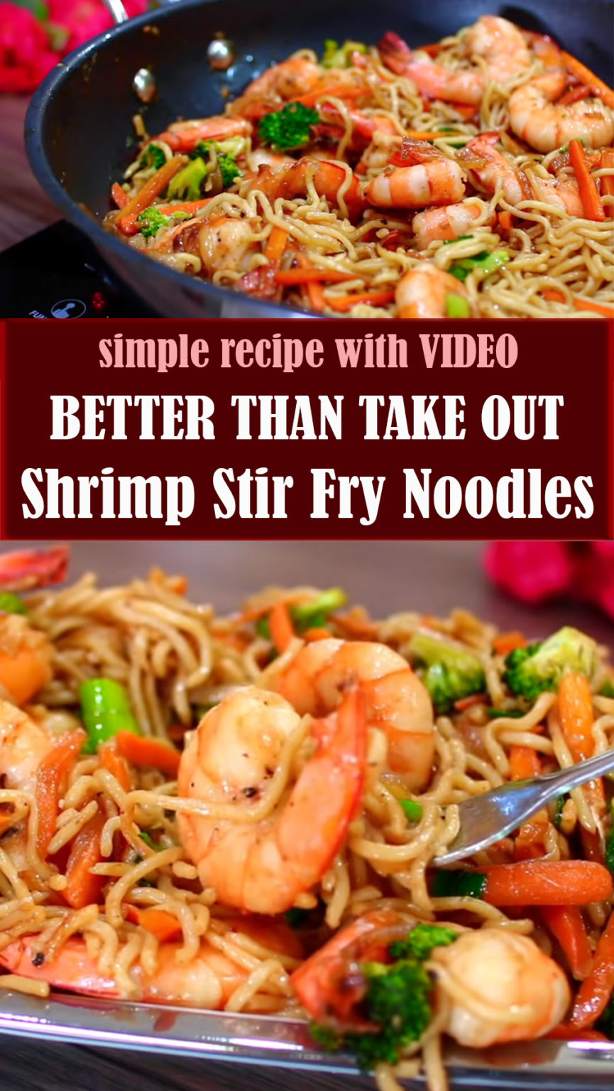 Shrimp And Vegetable Stir Fry Noodles Video Reserveamana