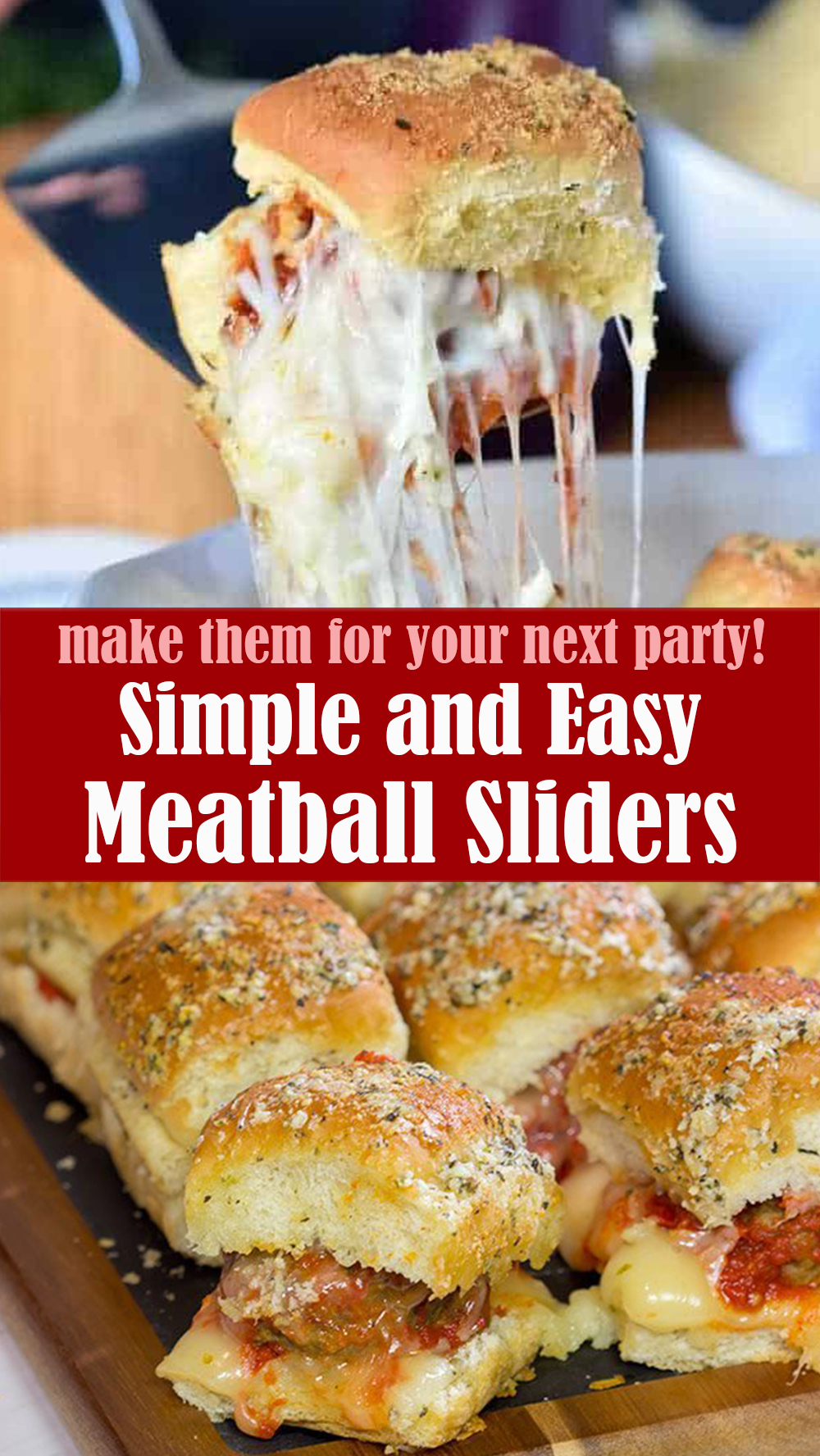 Simple and Easy Meatball Sliders Recipe