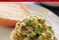 Simple and Easy Smashed Avocado Chickpea Salad Sandwich
