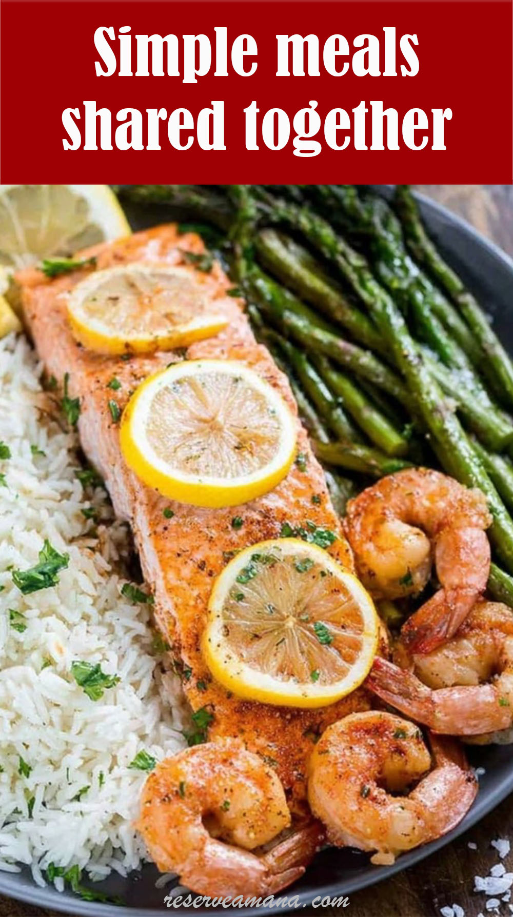 Simple meals shared together