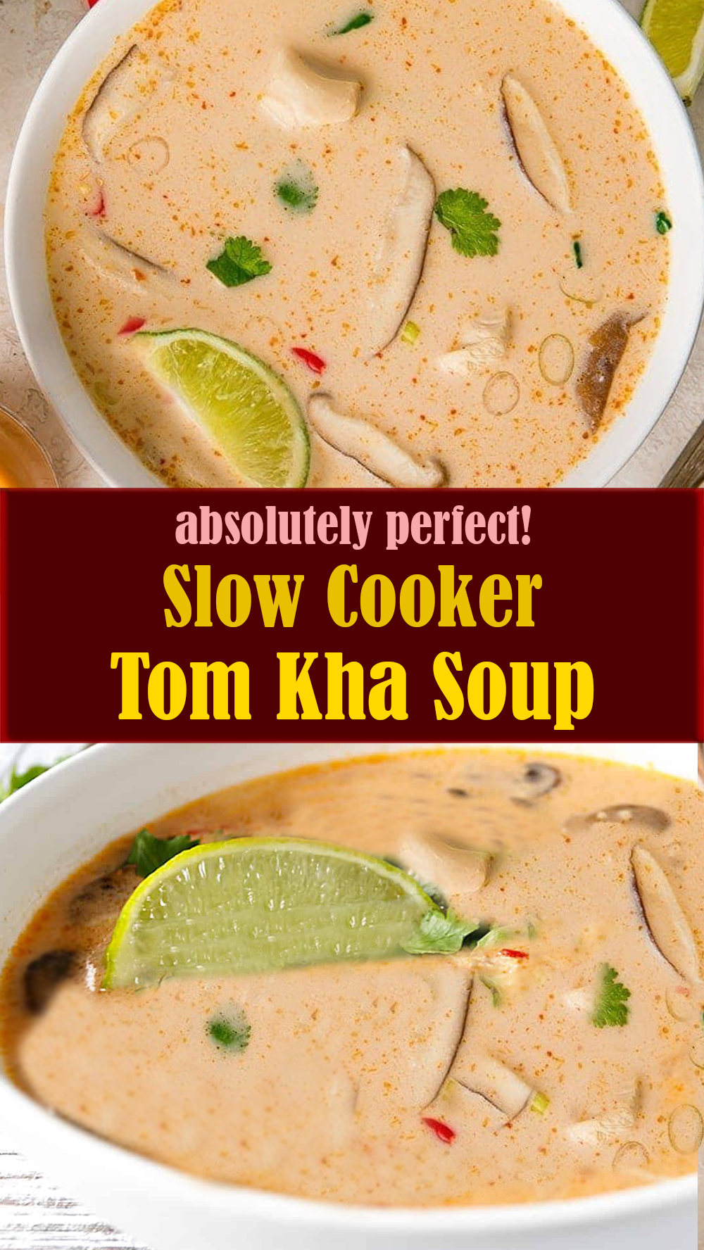 Slow Cooker Tom Kha Soup