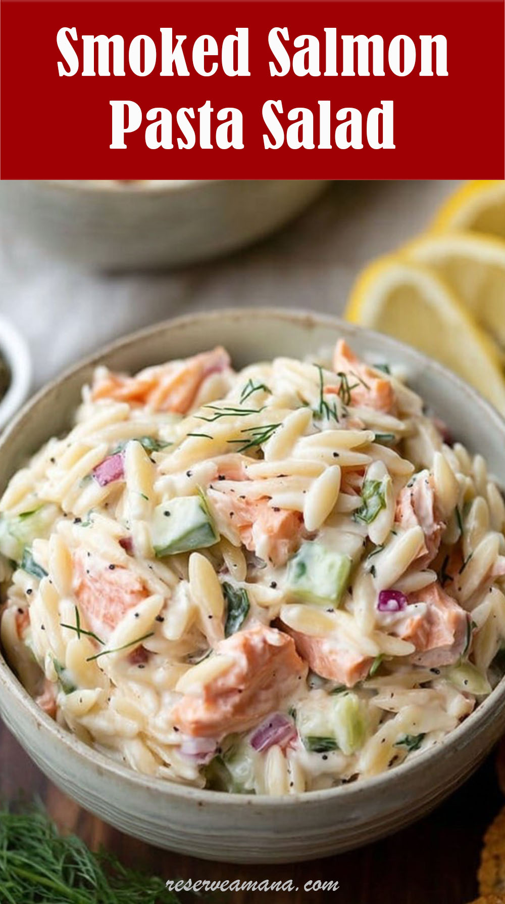 Smoked Salmon Pasta Salad