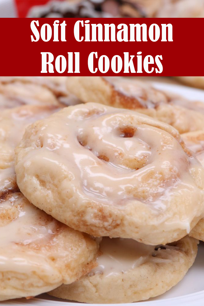 Soft Cinnamon Roll Cookies