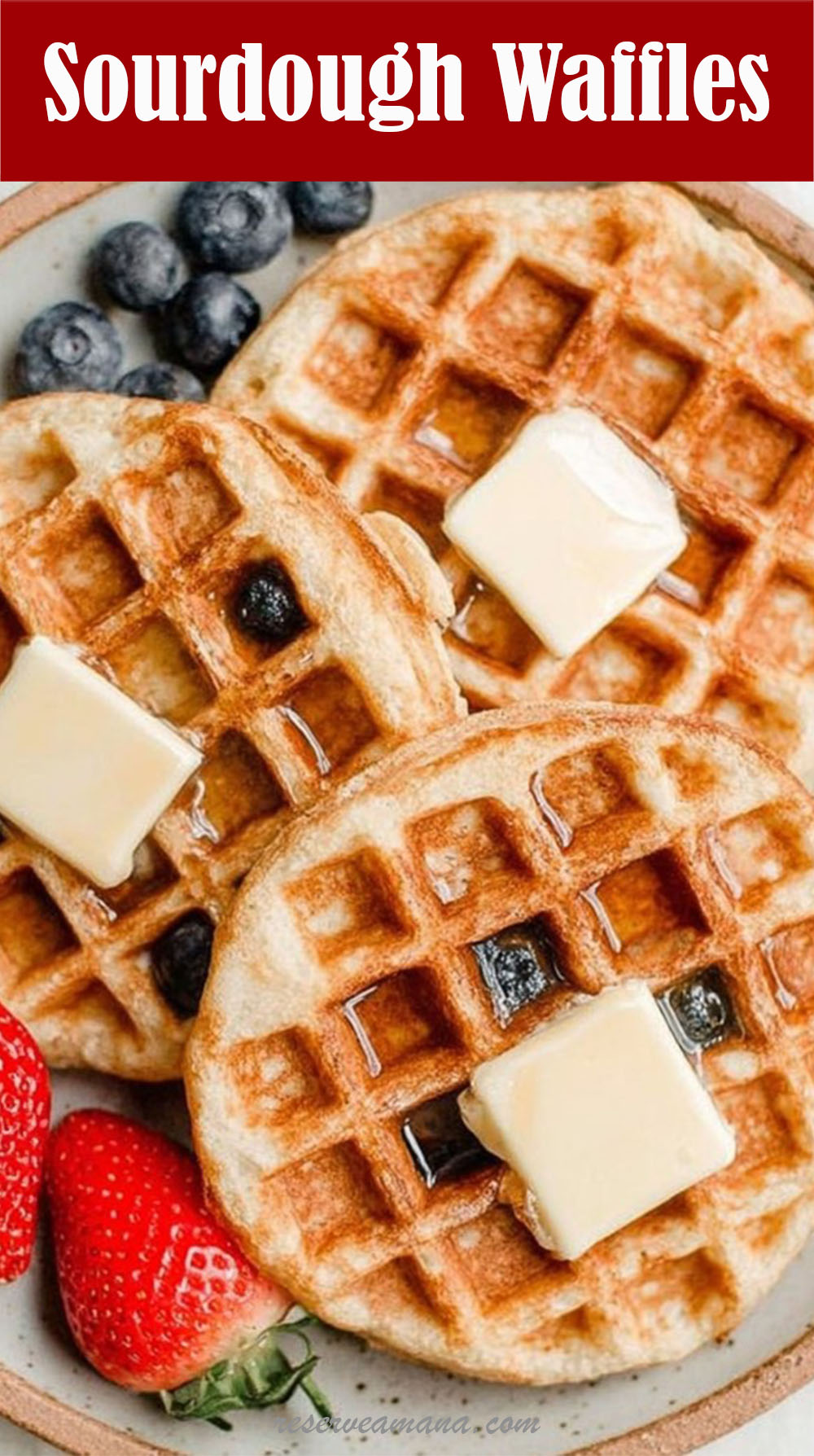 Sourdough Waffles