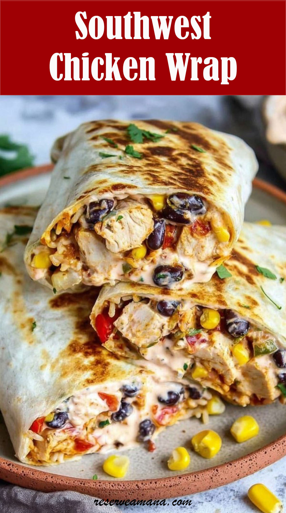Southwest Chicken Wrap