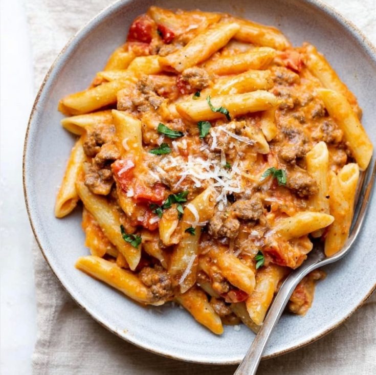 Spicy Italian Sausage Pasta