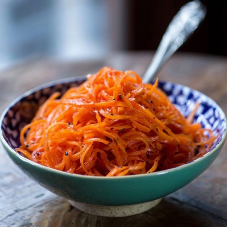 Spicy Korean Carrots (Morkovcha)