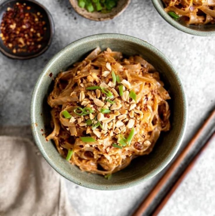 Spicy Peanut Butter Noodles