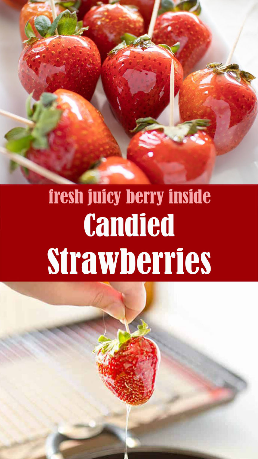 Super Easy Candied Strawberries Reserveamana