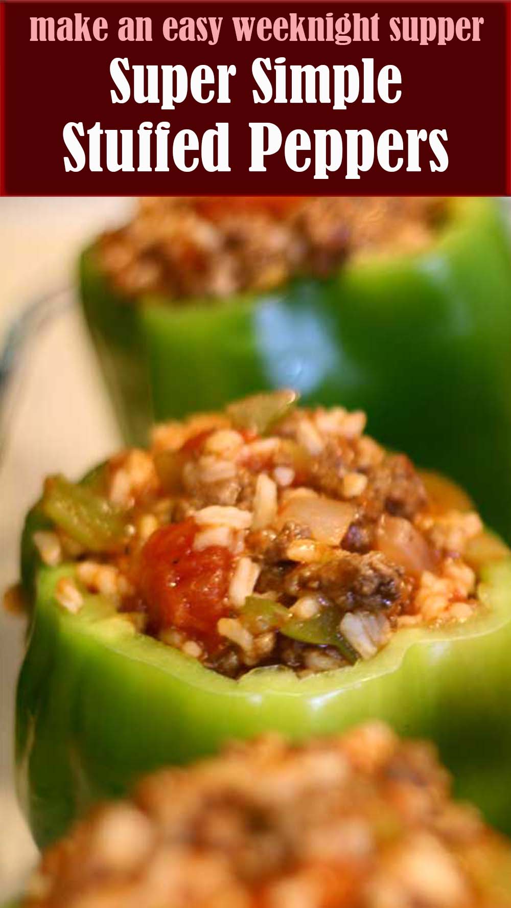Super Simple Stuffed Peppers