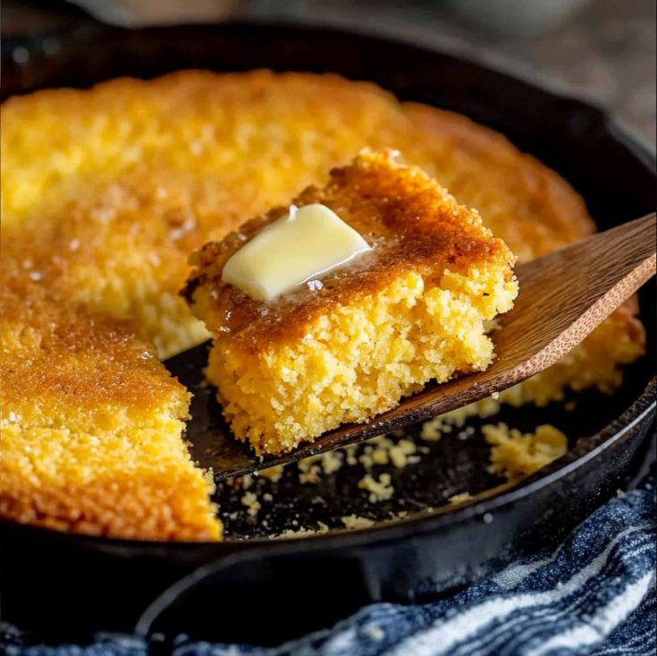 Sweet and Moist Cornbread Recipe