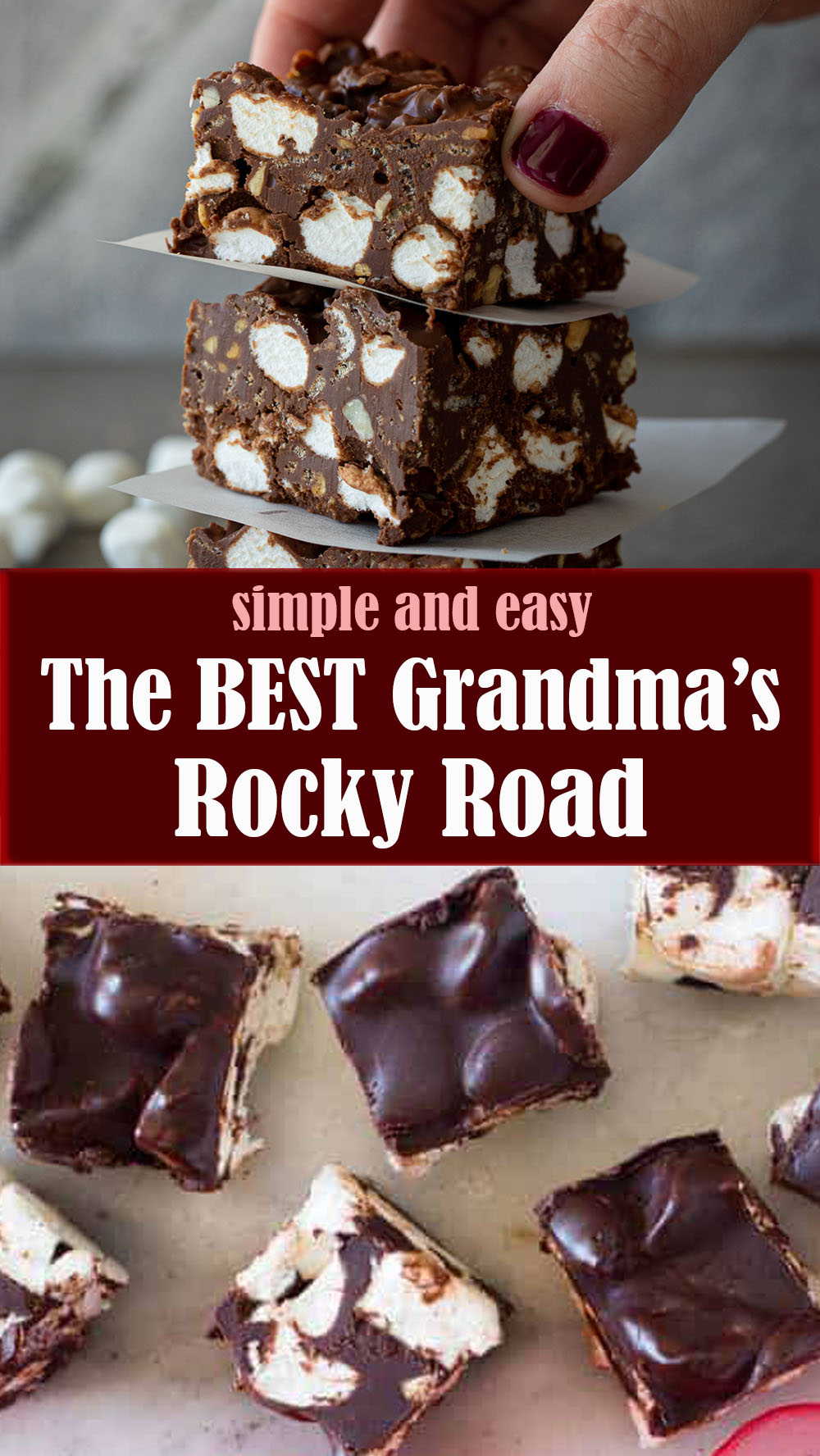 The BEST Grandma's Rocky Road Recipe