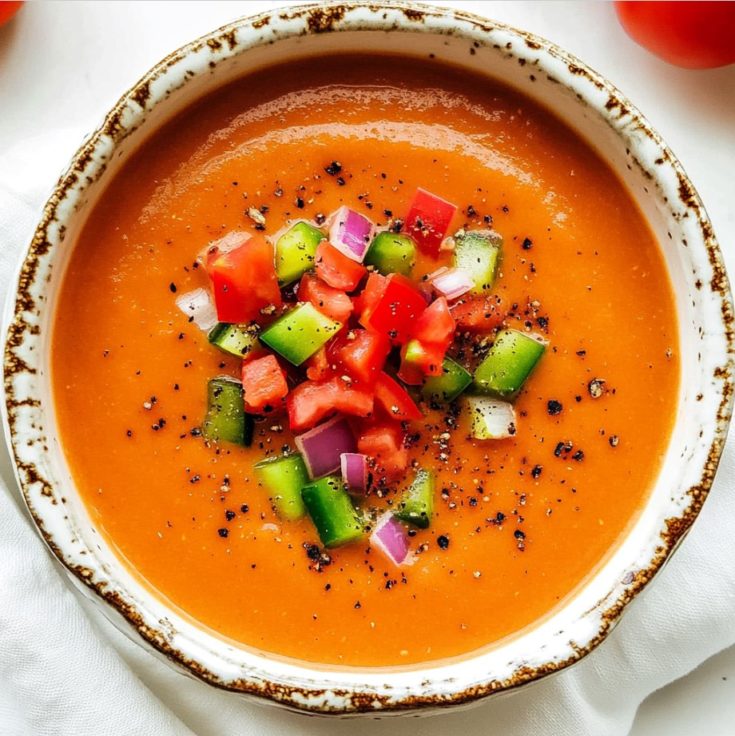 The Best Authentic Gazpacho