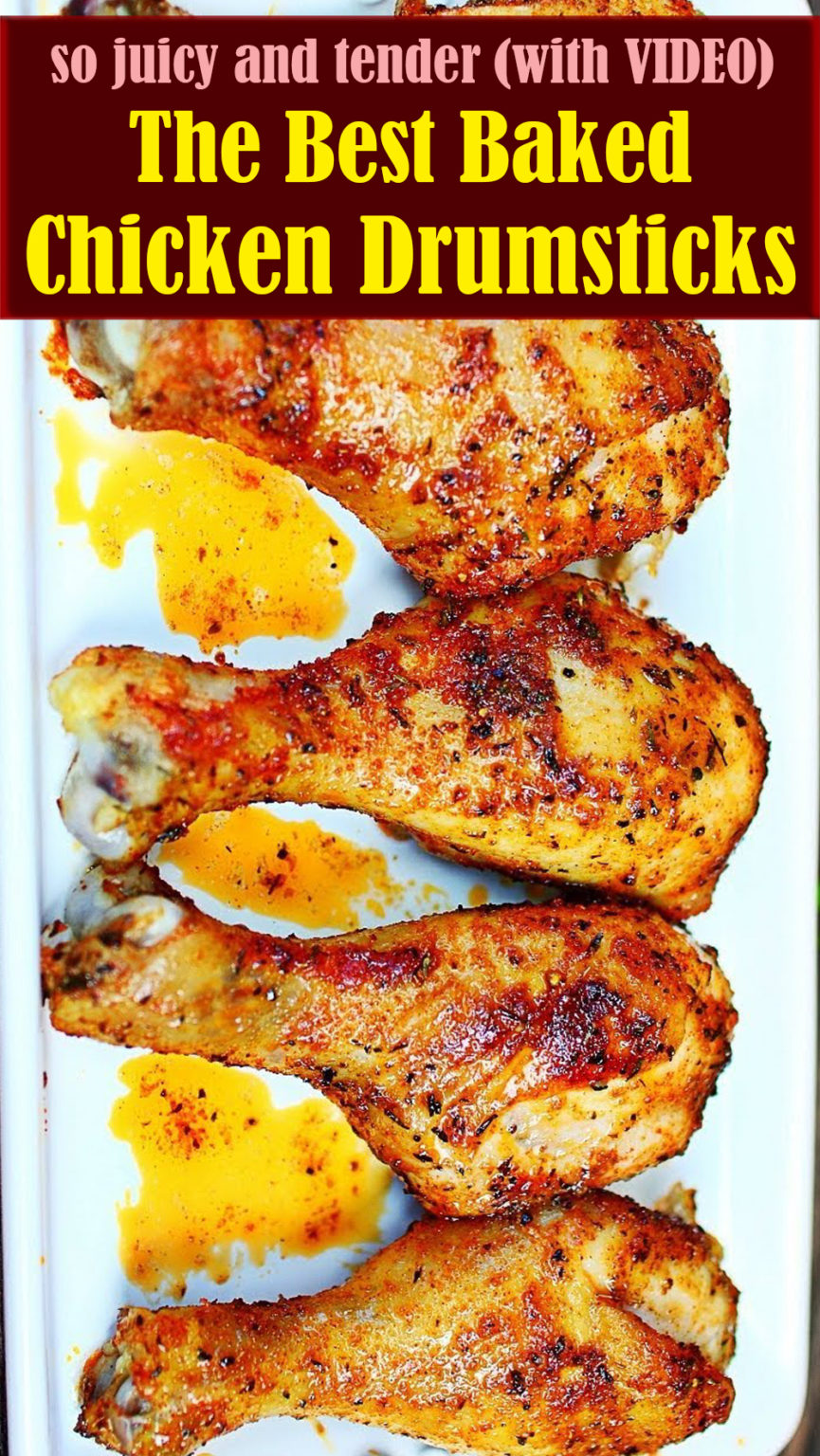 The Best Baked Chicken Drumsticks with VIDEO Reserveamana