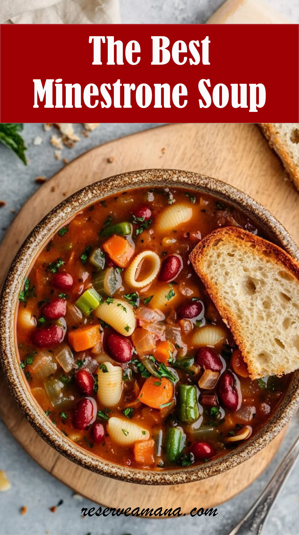 The Best Minestrone Soup