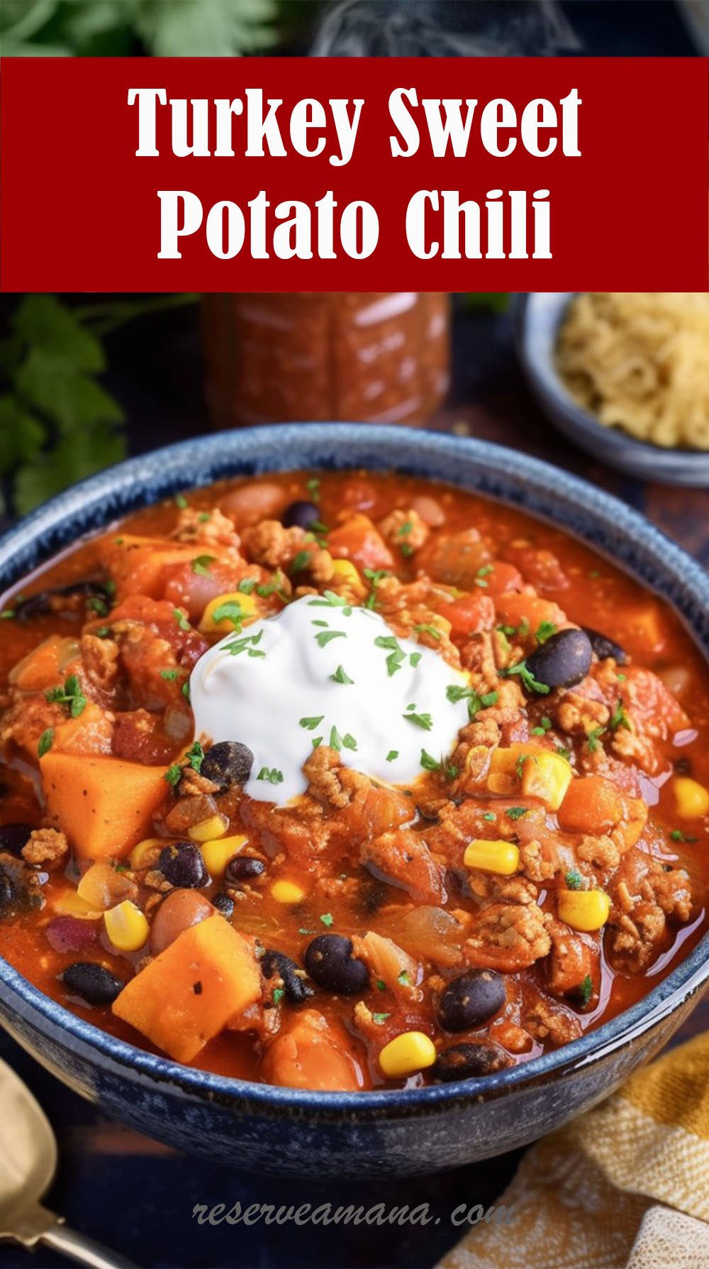 Turkey Sweet Potato Chili