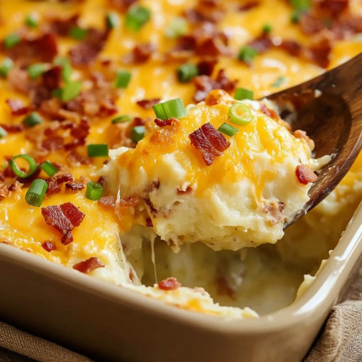 Easy Twice Baked Potato Casserole