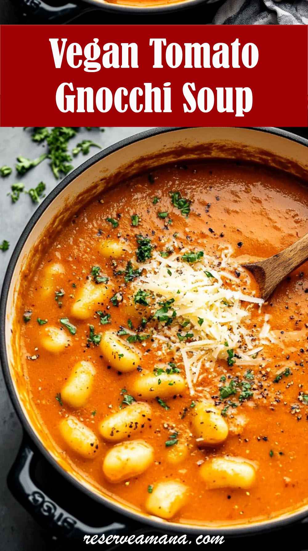 Vegan Tomato Gnocchi Soup