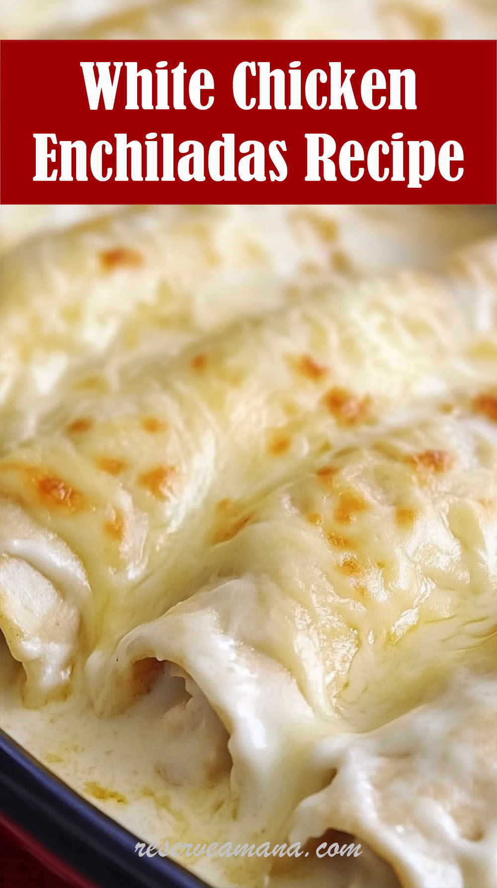 White Chicken Enchiladas Recipe